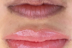 Aquarell Lips mit Dark Tones Neutralisation